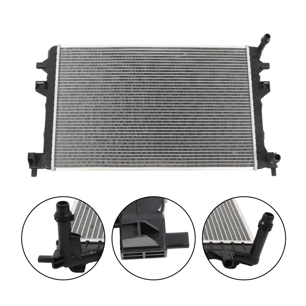 Radiator for Jeep Wrangler JL / Gladiator 2018–2023 2.0L 3.0L 3.6L V6