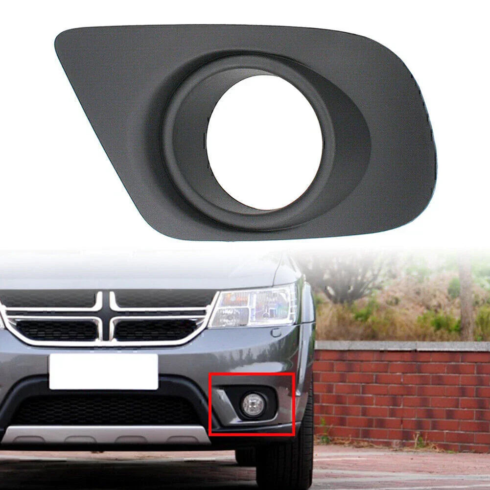 ABS Front Left Fog Light Cover for 2011-2020 Dodge Journey, Chrysler 200