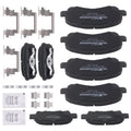 Front & Rear Ceramic Brake Pads Kit for Dodge Caliber (2007–2012) / Chrysler 200 (2011–2014)