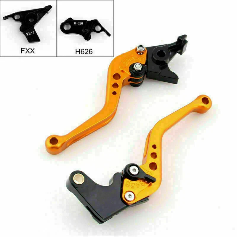 Short Brake Clutch Levers for Honda X-11 (1999–2002) Gold T9