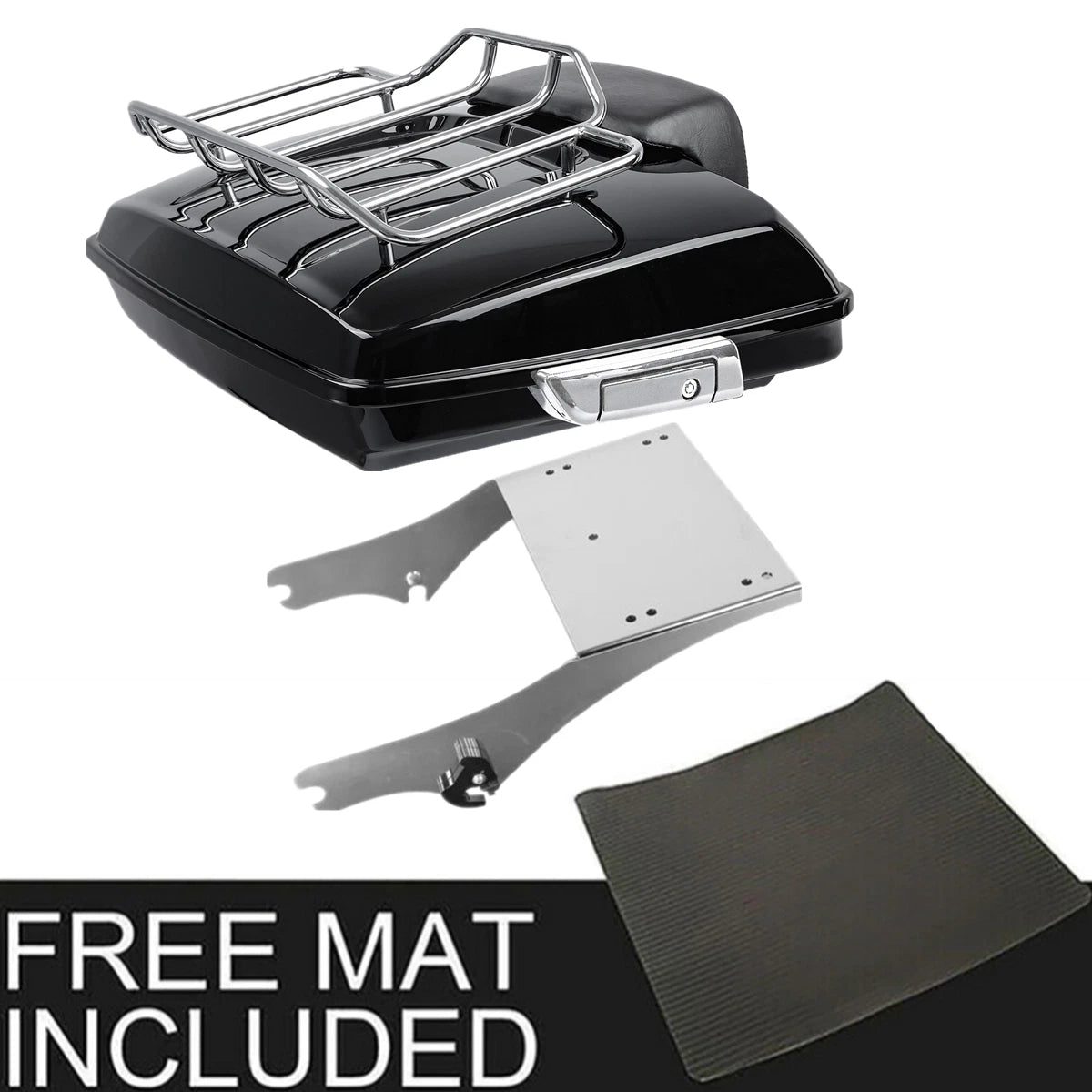Backrest Pad for Harley Touring Road Glide King (1997–2008)