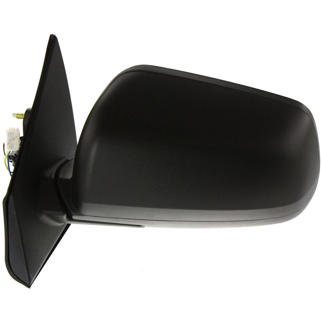 Power Mirror for Mitsubishi Lancer (2008–2014) Left Textured Black Manual Folding