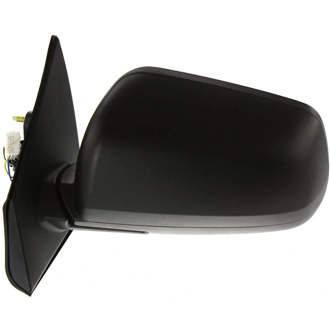 Power Mirror for Mitsubishi Lancer (2008–2014) Left Textured Black Manual Folding