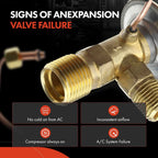 A/C Expansion Valve for Mitsubishi Mirage, Galant, Dodge Ram 50 (1989–1992)