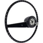 15" American Retro Steering Wheel with Horn Button Insert for 1962 Chevy Impala
