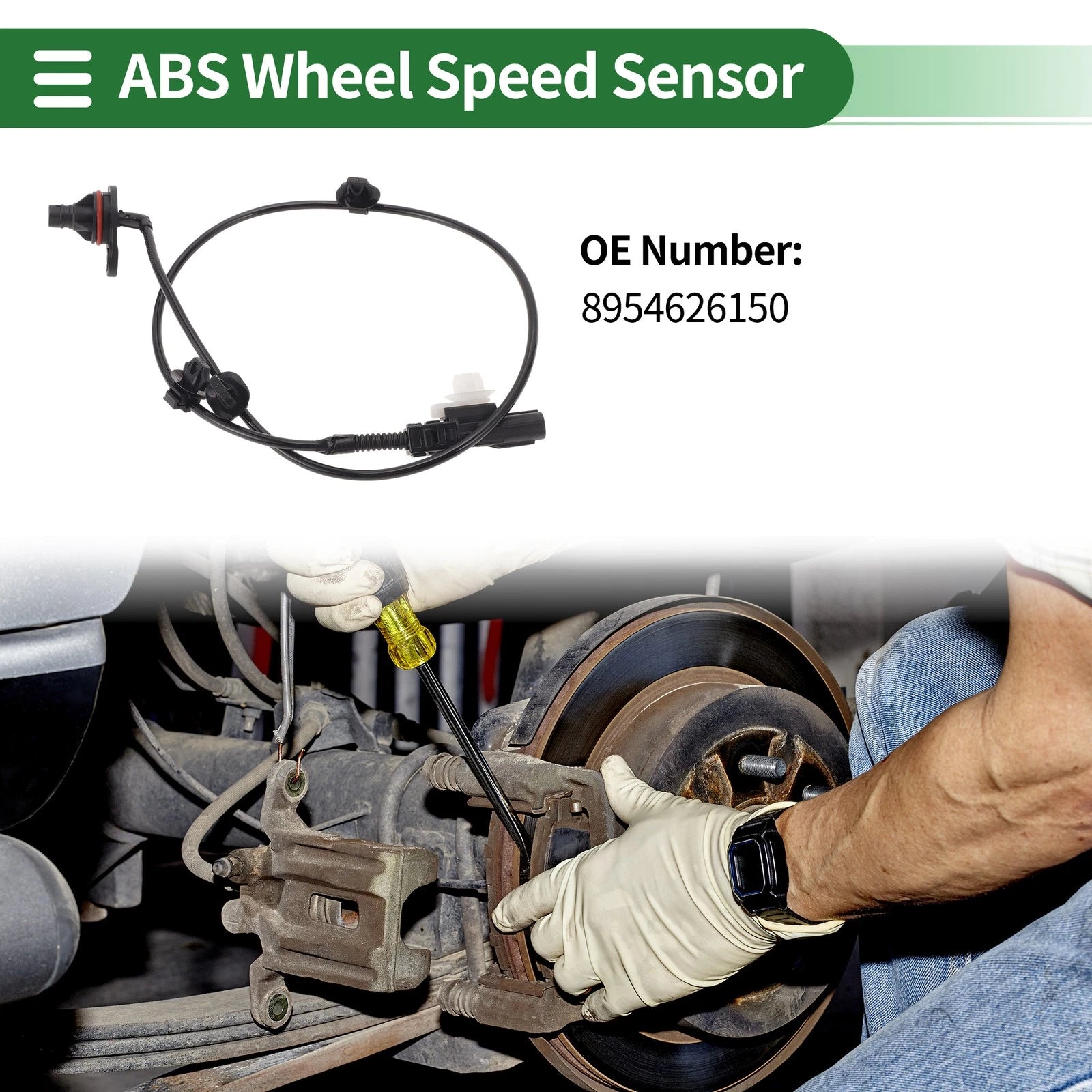 ABS Wheel Speed Sensor No. 8954626150 for Toyota Hiace (2014) Rear Left