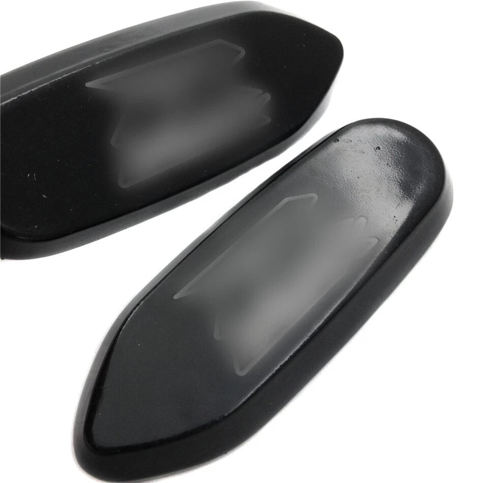 Mirror Block Off Base Plates for Suzuki GSX-R 600 750 1000 (2006–2008) Black