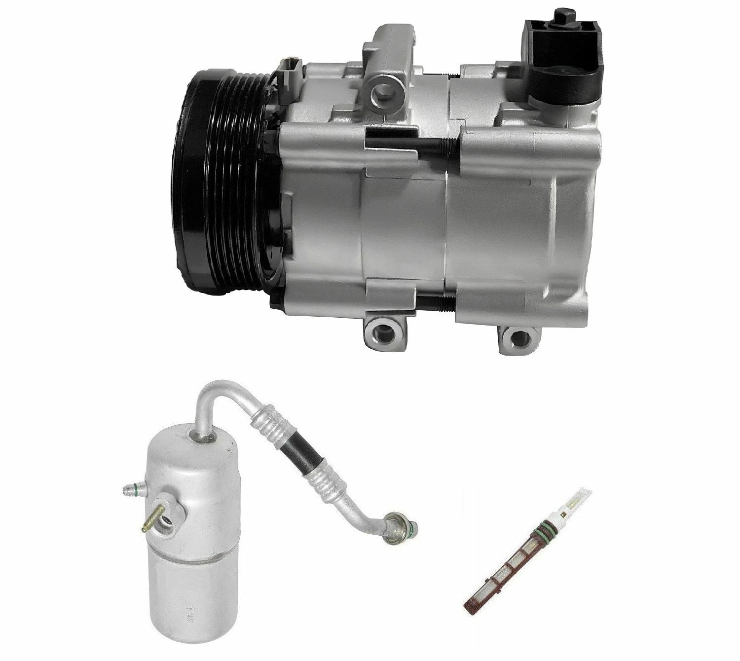 AC Compressor Kit Replacement for Ford F-150 4.6L 5.4L (2005–2008)