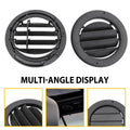 2X AC Heat Air Roof Vent for Ford Explorer (2011–2019) Black