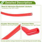 Spark Plug Wires for Chevy Big Block HEI 396 427 454 502 (1965–2009)