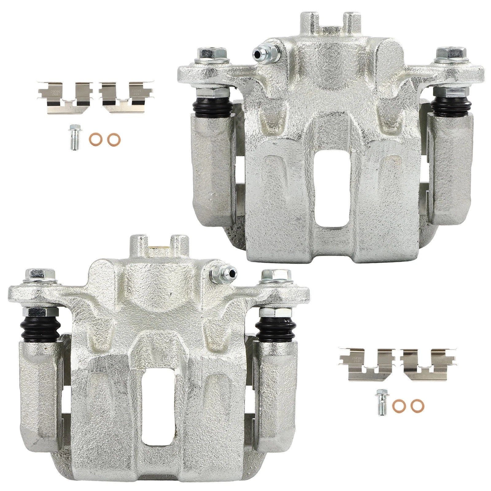 Set of 2 Rear Brake Calipers with Bracket for Honda Ridgeline