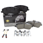 Akebono Euro Front Disc Brake Pads EUR1406 for Mercedes GLK250 GLK350 (2010–2015)