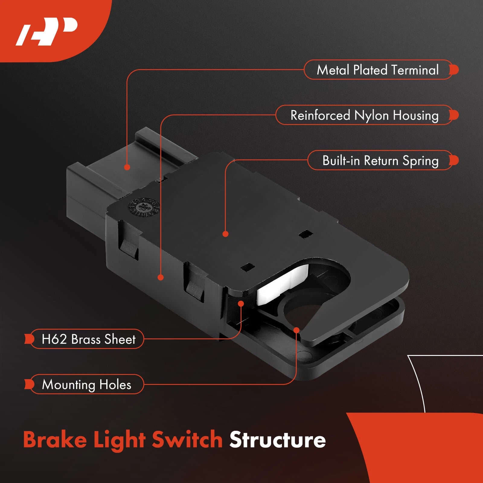 Brake Light Switch for Chevy Silverado 1500 (2007-2013)