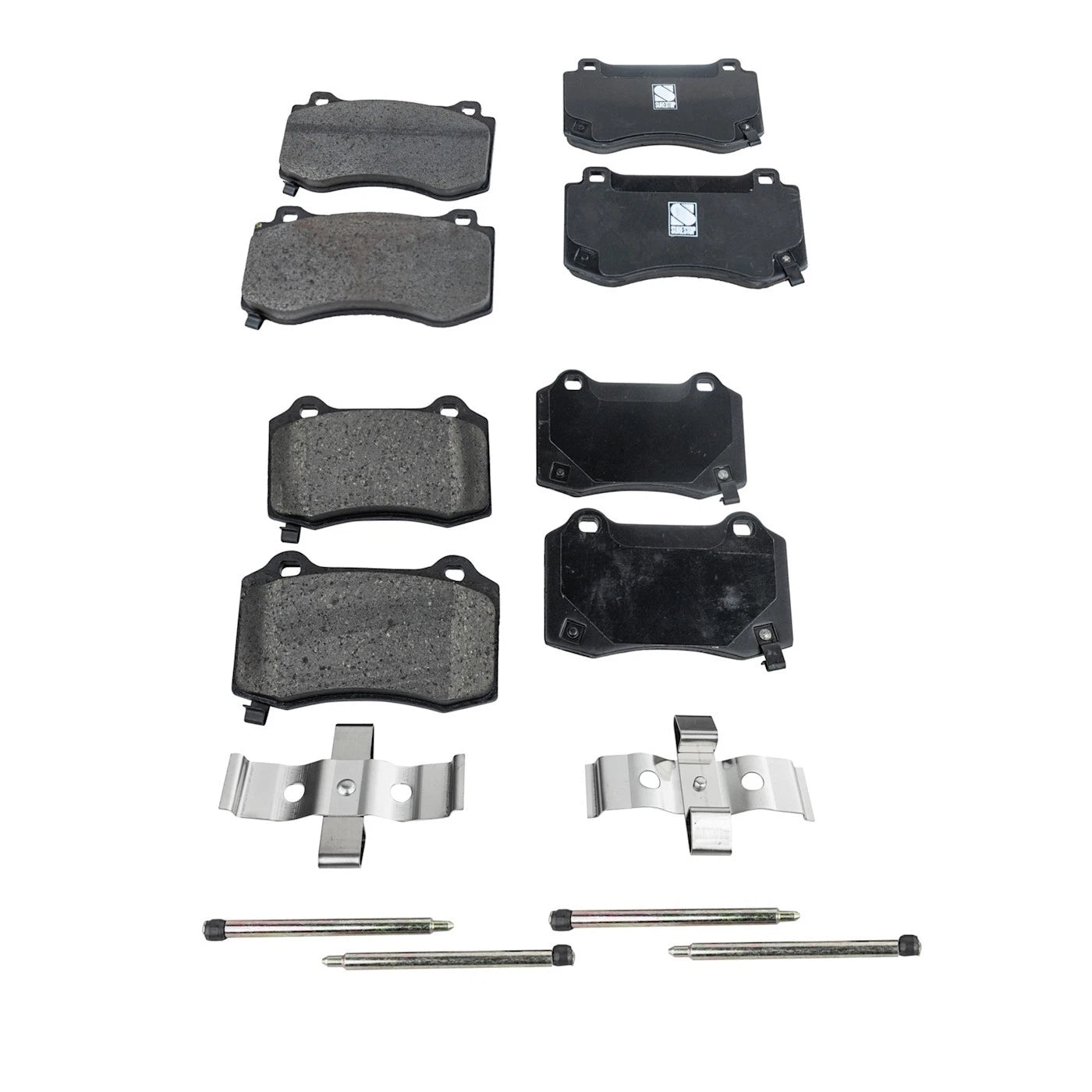 Set of 4 Ceramic Brake Pads for Chrysler 300 (2005–2019)