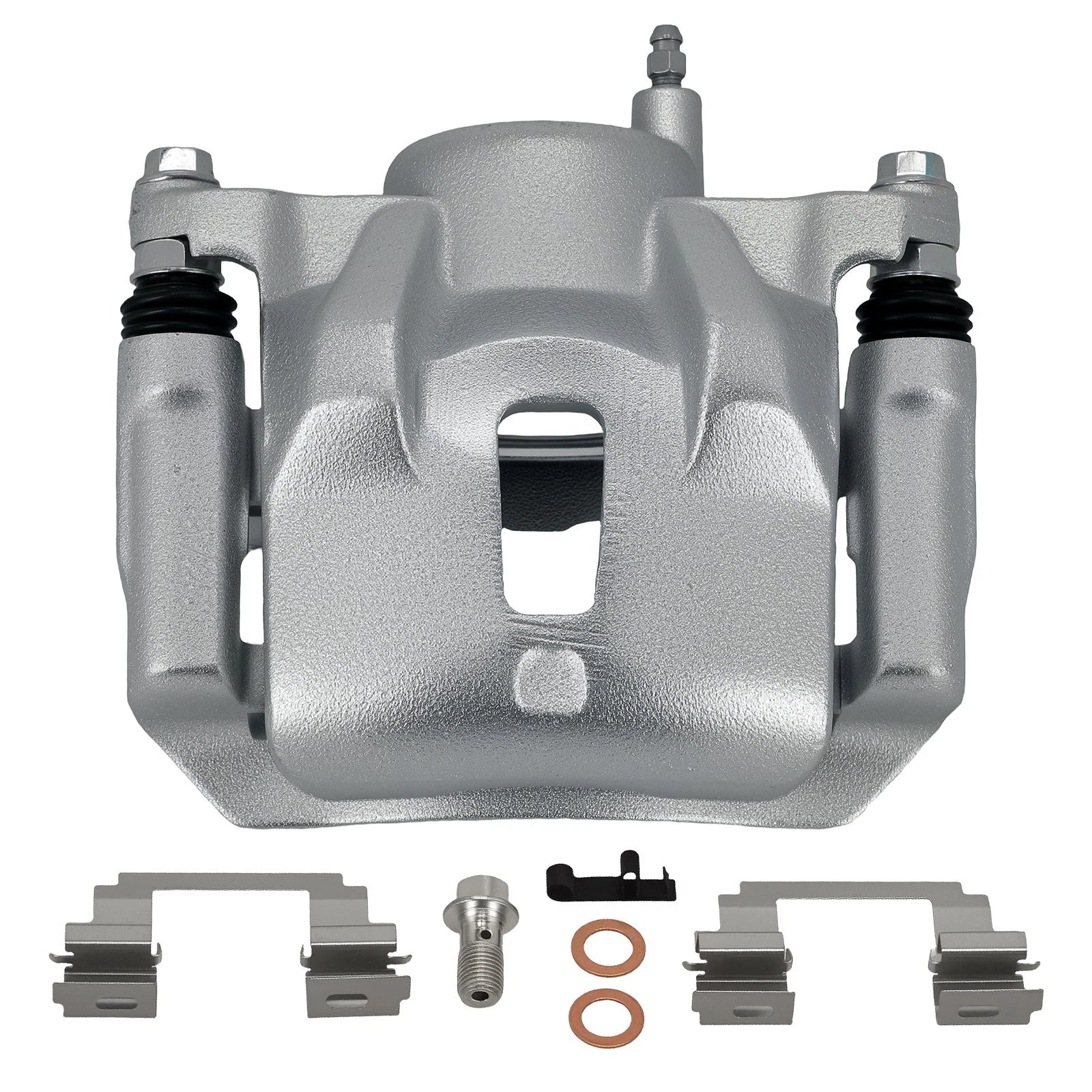 Front Left Disc Brake Caliper w/Bracket for Pontiac Vibe Toyota Matrix Corolla (2003–2008)