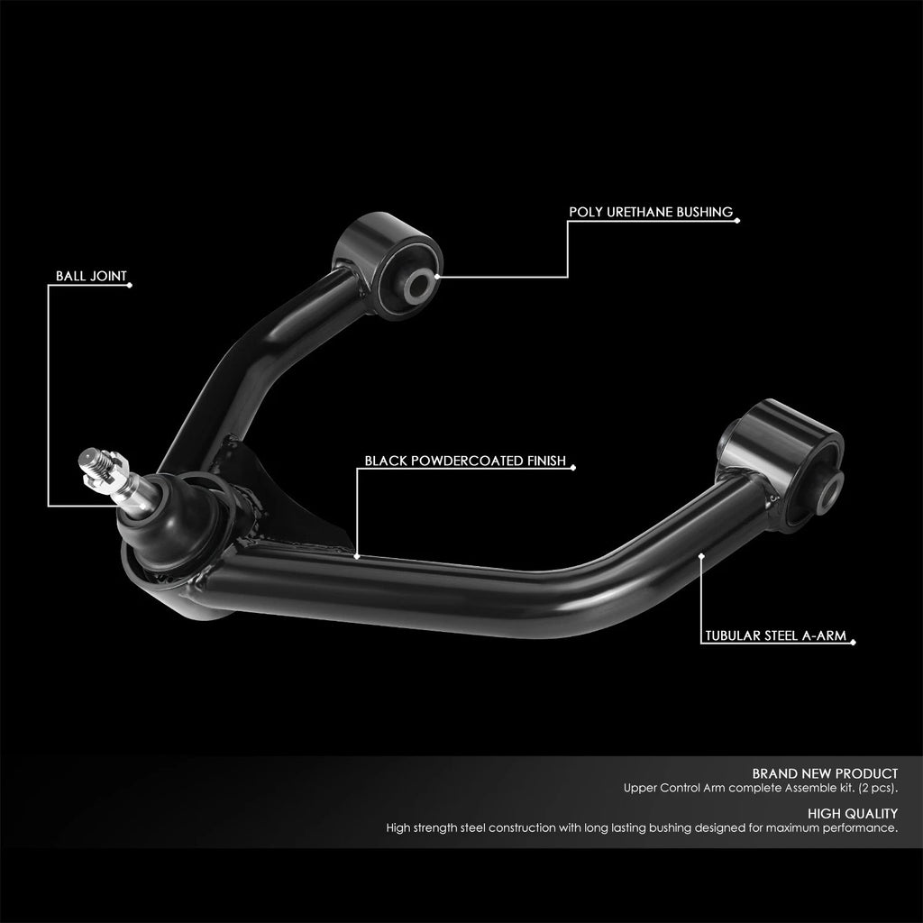 Set of 2 Front Upper Control Arms for Chevrolet Colorado GMC Canyon (2015–2022)