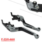 Titan Extendable Brake Clutch Levers for Honda CBR600RR CBR1000RR (07-22)