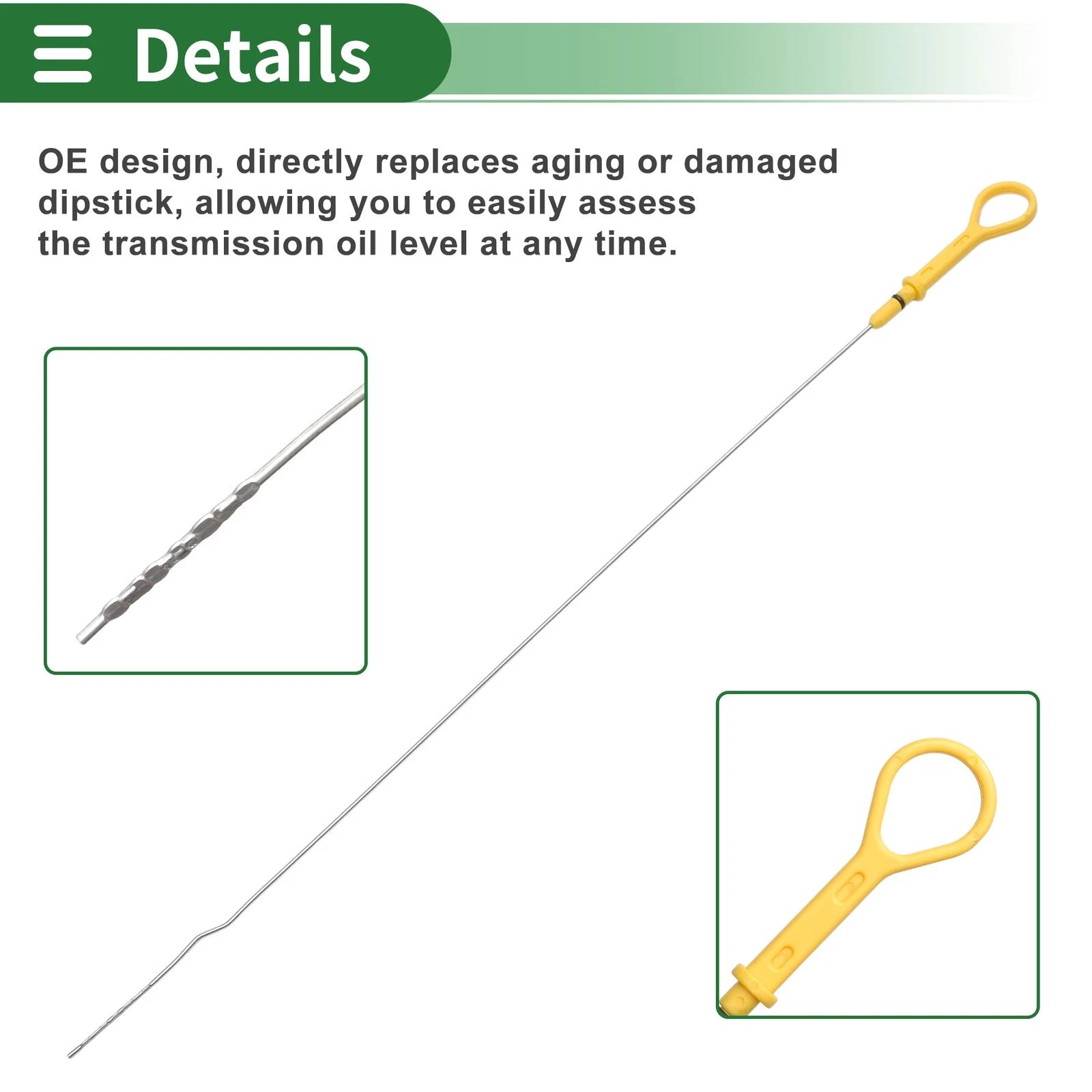 Oil Level Dipstick No.BPE810450 for Mazda Miata (1994–1997)