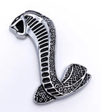 LH Plastic Cobra Emblem Replacement for Ford Mustang Shelby (2015–2023)