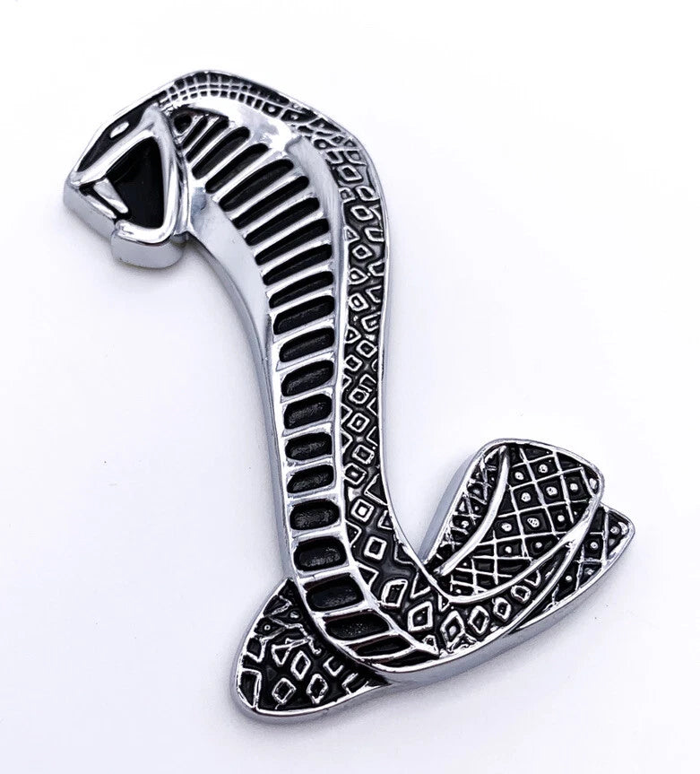 LH Plastic Cobra Emblem Replacement for Ford Mustang Shelby (2015–2023)
