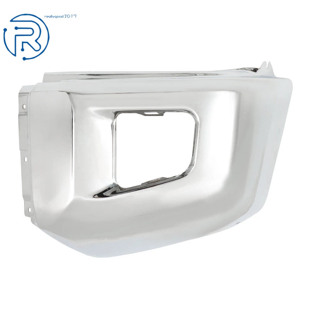Chrome Front Left Bumper End Cap for Toyota Tundra (2014-2021)