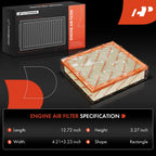 Engine Air Filter for BMW X5 X6 (2010–2014) 4.4L