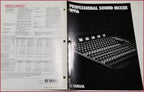Yamaha M916 Mixer Sales Brochure for Professional Sound Series