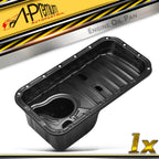 Engine Oil Pan with Drain Plug for Chevrolet Spark (2013–2015)