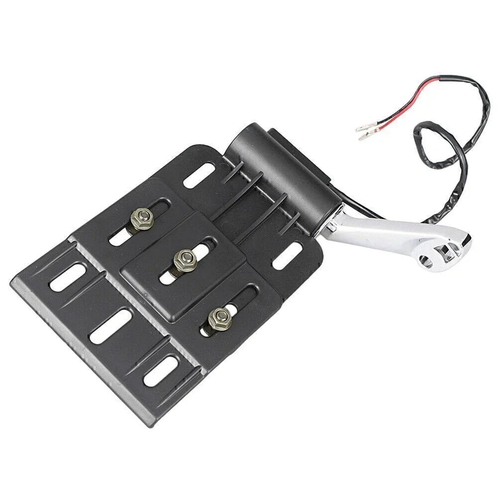 Steel Side Mount License Plate Bracket for Harley Sportster XL883 XL1200 (2004-2023)