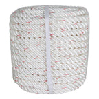Set of 2 Polyester Braided Ropes for Multipurpose Use (100' Length)