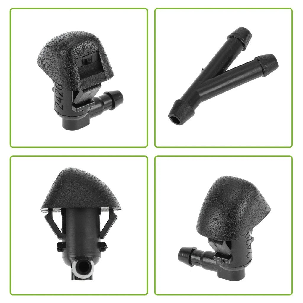 Windshield Washer Nozzle & Hose Connector for Honda (2011-2017)