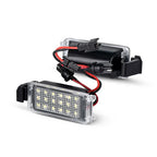 White LED License Plate Lights for Chevrolet Camaro (2010-2013)