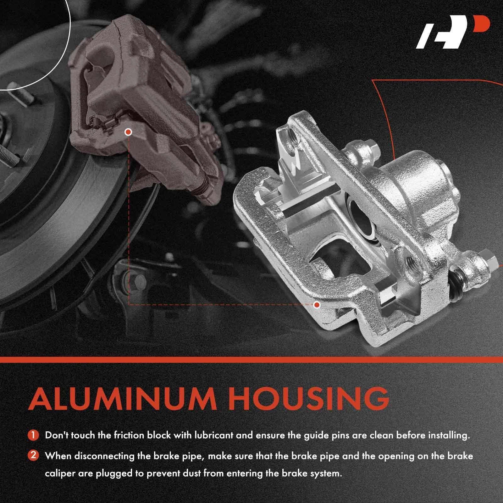 Front Left Disc Brake Caliper with Bracket for Honda CR-V (2017-2024)