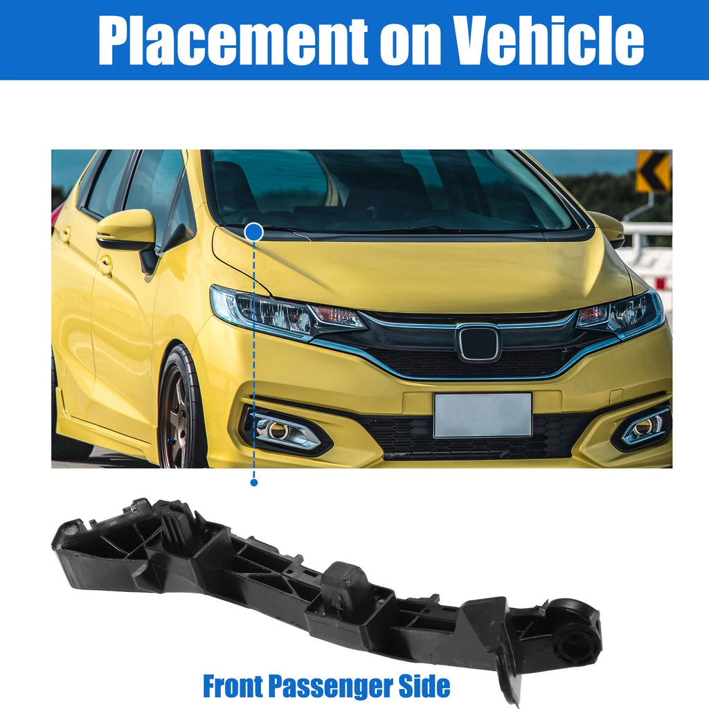 Right Side Front Bumper Mounting Support Bracket for Honda Fit (2015–2020)