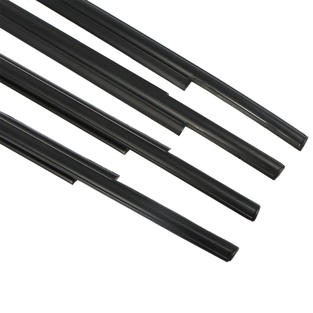 Set of 4 Weatherstrip Window Molding Trim Seals for Toyota Sequoia (2008–2020)