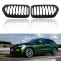 Front Bumper Grille for BMW X2 Series (2018–2023) Gloss Black