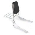 Passenger Backrest Sissy Bar w/ Luggage Rack for Yamaha Vstar 400 (98-22)