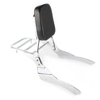 Passenger Backrest Sissy Bar w/ Luggage Rack for Yamaha Vstar 400 (98-22)