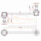 Tie Rod End Ball Joint Kit for Buick Regal (1997–2004)