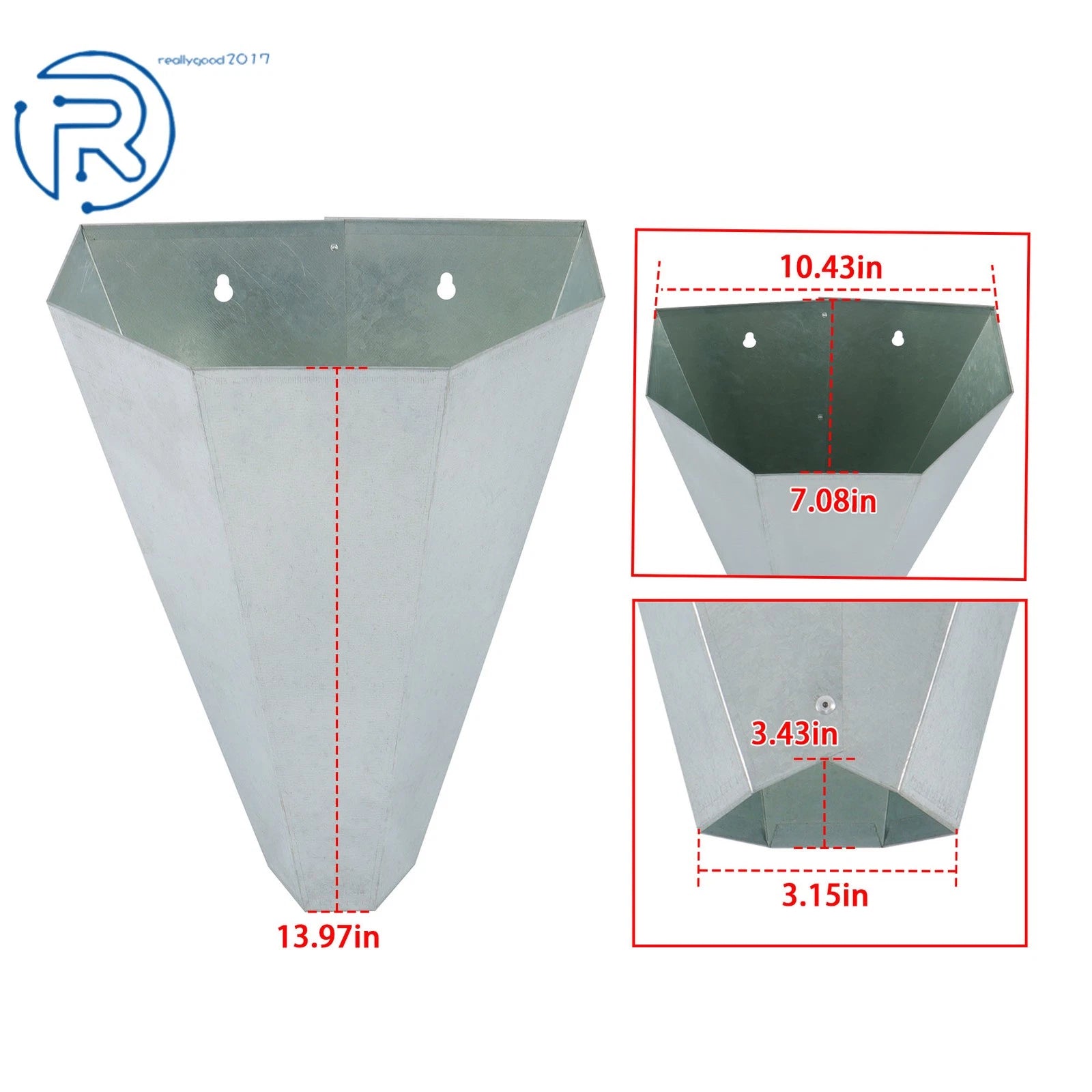 2 Pack Poultry Restraining Cone for Chickens (Up to 8 Pounds)