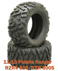 2X Wanda UTV ATV Tires 27x11-12 for Polaris Ranger RZR4 800/RZR 800S (2011–2013)