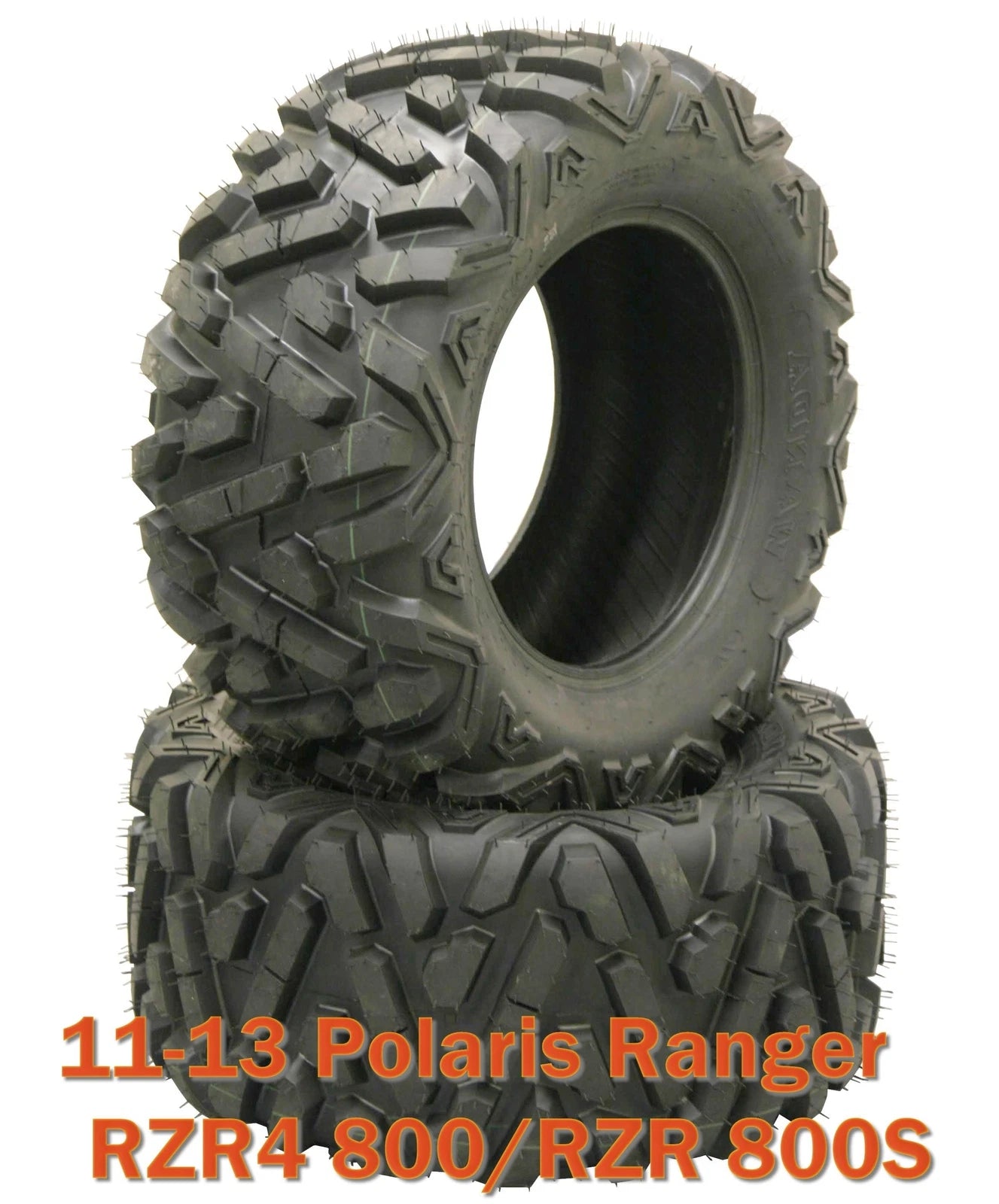 2X Wanda UTV ATV Tires 27x11-12 for Polaris Ranger RZR4 800/RZR 800S (2011–2013)
