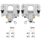 Set of 2 Rear Disc Brake Calipers with Bracket for Dodge Journey (2009–2012)