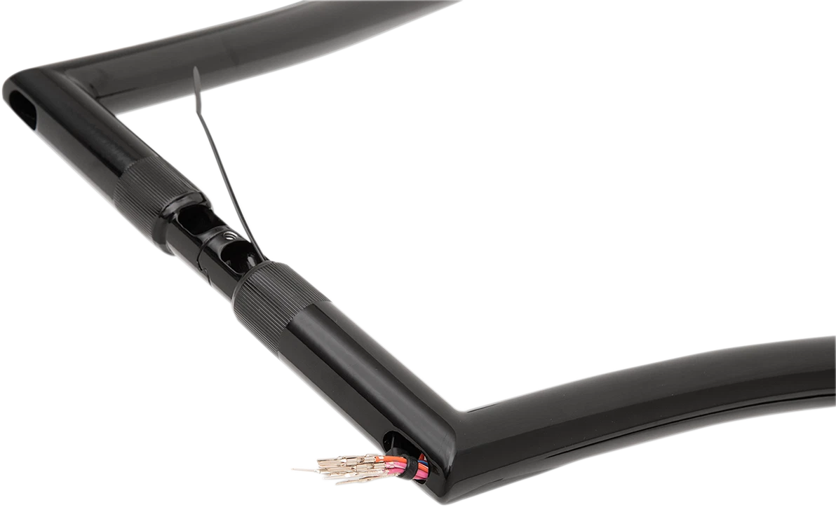1-1/4" EZ Install Pointed Top Handlebar for Harley Davidson (906012-B)