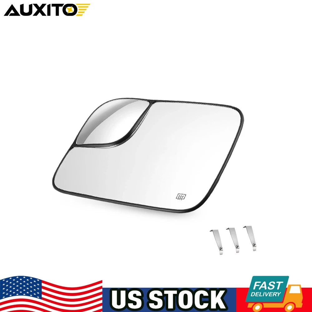 Driver Side Power Heated Tow Mirror Glass for Dodge RAM 1500 (2005–2008) CH1324121