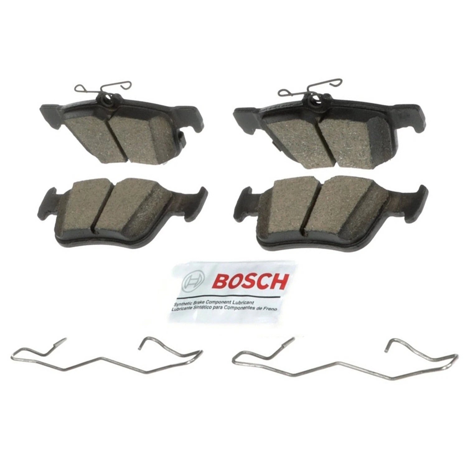 Bosch QuietCast Rear Ceramic Brake Pads for Ford Fusion Lincoln MKC (2013–2020)