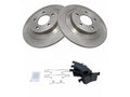 Rear Brake Pad and Rotor Kit for Mazda 5 (2007–2015) XM578JN
