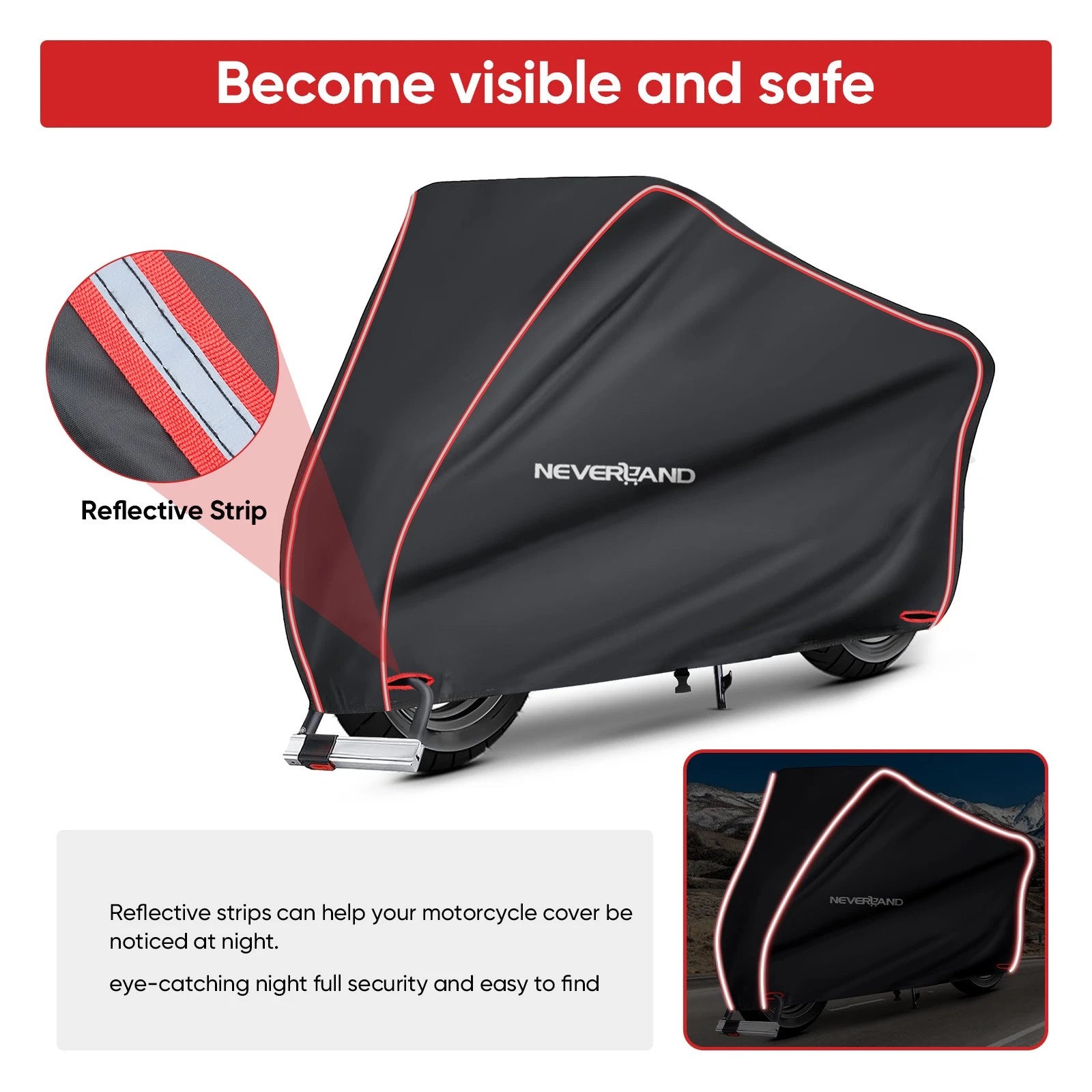 XXL Waterproof Motorcycle Cover for Honda CBR1000RR (2008–2023)