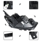 LED DRL Headlight for Chevy Equinox (2018–2021) Left Side Clear Housing