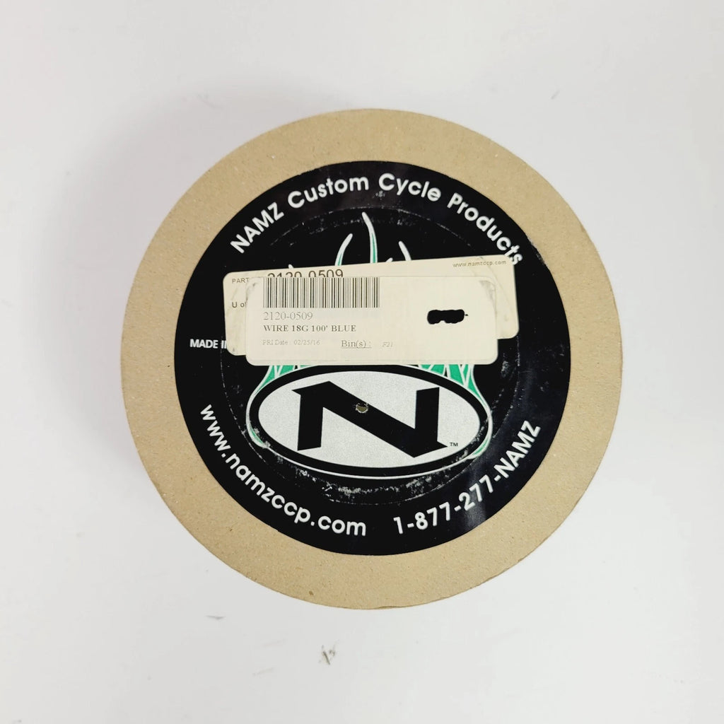 Namz NWR-6-100 Wire for Harley (OEM Color Blue) 2120-0509 850-08949